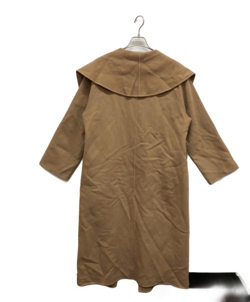 Noble（ノーブル）Noble (ノーブル) COLOMBO  ビッグショールカラーリバーコート ブラウン サイズ:38の古着・服飾アイテム