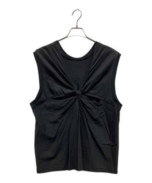 Loro（ローロ）Loro (ローロ) Backknot スリーブレス Tee ブラック サイズ:Freeの古着・服飾アイテム