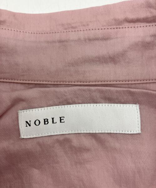 Noble（ノーブル）Noble (ノーブル) イージーケアルーズドレープシャツ ピンク サイズ:Freeの古着・服飾アイテム