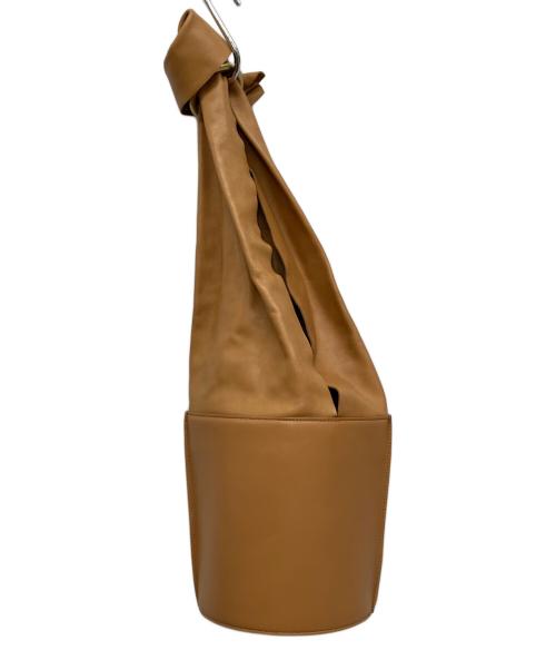 MARROW（マロウ）MARROW (マロウ) SCARF TUBE ワンハンドル バッグ ブラウンの古着・服飾アイテム
