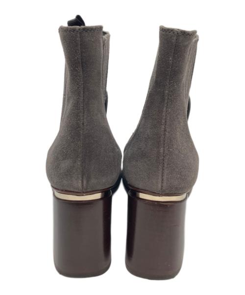 TOD'S（トッズ）TOD'S (トッズ) スエードサイドゴアショートブーツ グレー サイズ:37 1/2の古着・服飾アイテム