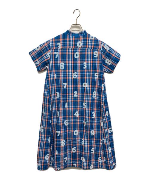 SOU・SOU（ソウソウ）SOU・SOU (ソウソウ) SOU・SOU　チェックワンピース ブルー サイズ:Sの古着・服飾アイテム