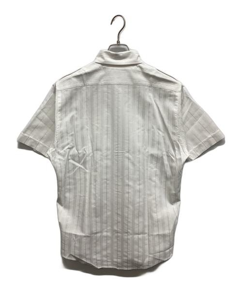 BURBERRY BLACK LABEL（バーバリーブラックレーベル）BURBERRY BLACK LABEL (バーバリーブラックレーベル) 半袖シャツ ホワイト サイズ:3の古着・服飾アイテム