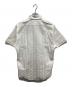 BURBERRY BLACK LABEL (バーバリーブラックレーベル) 半袖シャツ ホワイト サイズ:3：4000円