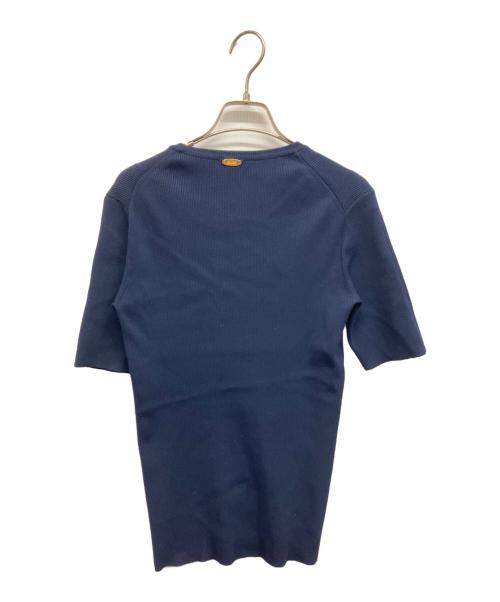 MUSE de Deuxieme Classe（ミューズ ドゥーズィエム クラス）MUSE de Deuxieme Classe (ミューズ ドゥーズィエム クラス) Diner B RIB Tシャツ ネイビー サイズ:Freeの古着・服飾アイテム
