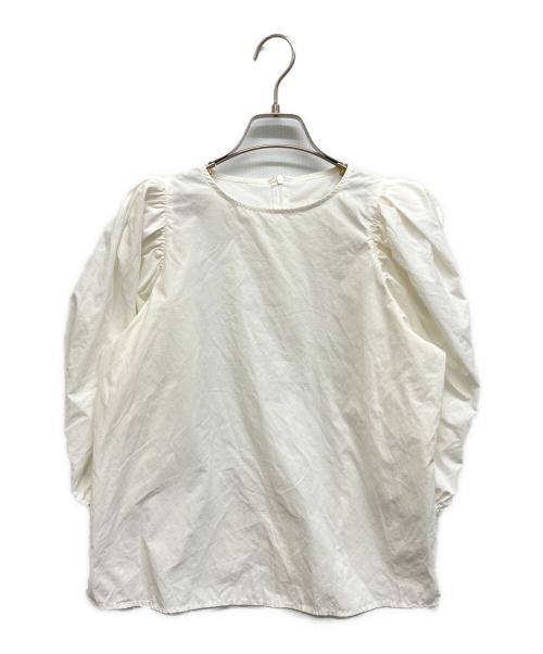 CELERI（セルリ）CELERI (セルリ) balloon スリーブ ブラウス ホワイト サイズ:Freeの古着・服飾アイテム
