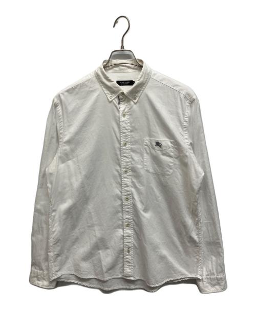 BURBERRY BLACK LABEL（バーバリーブラックレーベル）BURBERRY BLACK LABEL (バーバリーブラックレーベル) ボタンダウンシャツ ホワイト サイズ:3の古着・服飾アイテム