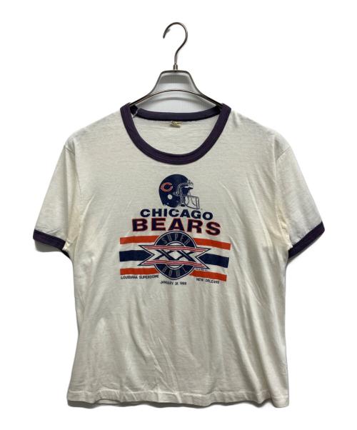 SCREEN STARS（スクリーンズスターズ）SCREEN STARS (スクリーンズスターズ) リンガーTシャツ ホワイト サイズ:XLの古着・服飾アイテム