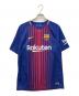 NIKE（ナイキ）の古着「FCバルセロナ 17-18シーズン レプリカユニフォーム」｜ブルー