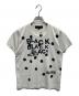BLACK COMME des GARCONS（ブラックコムデギャルソン）の古着「ドットロゴプリントTシャツ」｜ホワイト