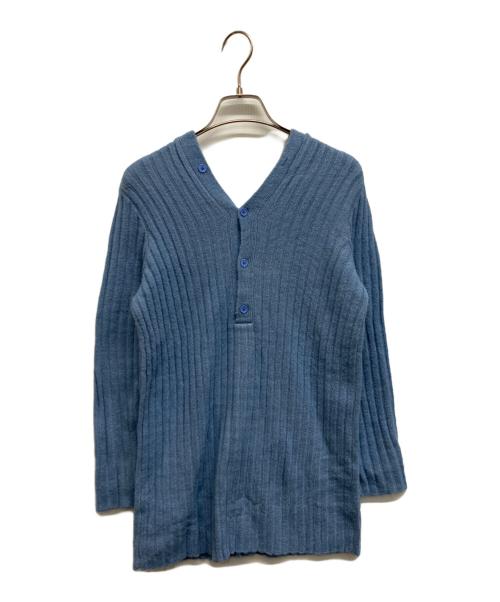 Paloma Wool（パロマウール）paloma wool (パロマウール) アルパカ混ニットカーディガン ブルー サイズ:Ｓの古着・服飾アイテム