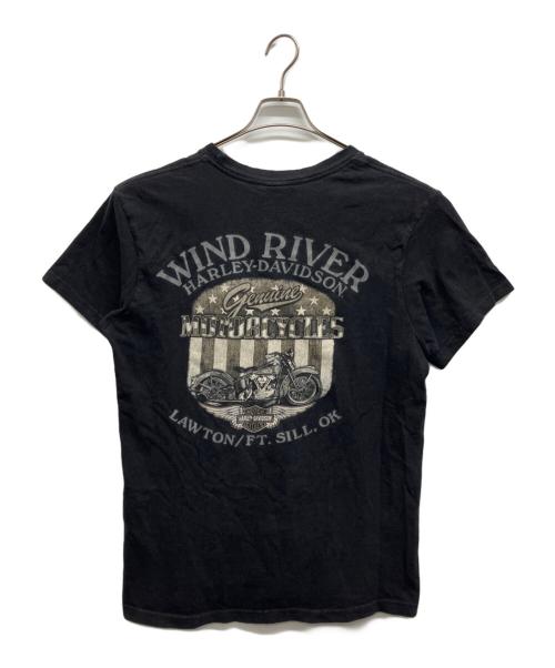 HARLEY-DAVIDSON（ハーレーダビッドソン）HARLEY-DAVIDSON (ハーレーダビッドソン) プリントTシャツ ブラック サイズ:Mの古着・服飾アイテム