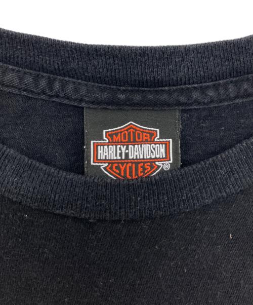 HARLEY-DAVIDSON（ハーレーダビッドソン）HARLEY-DAVIDSON (ハーレーダビッドソン) プリントTシャツ ブラック サイズ:Mの古着・服飾アイテム