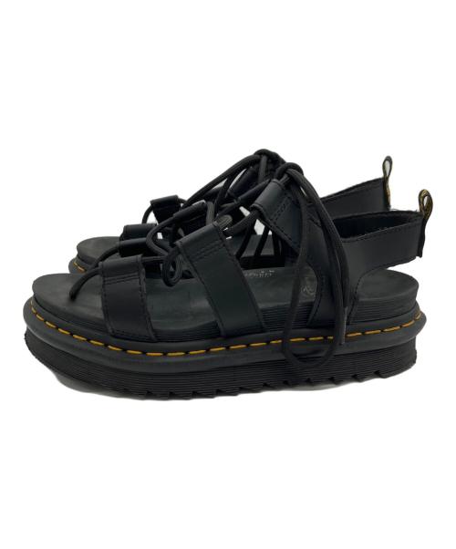 Dr.Martens（ドクターマーチン）Dr.Martens (ドクターマーチン) NARTILLAサンダル ブラック サイズ:UK5 EU38 US L7の古着・服飾アイテム