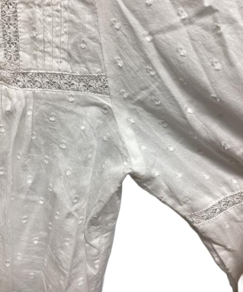 SLOBE IENA（スローブ イエナ）SLOBE IENA (スローブ イエナ) マニーレースブラウス ホワイト サイズ:Freeの古着・服飾アイテム