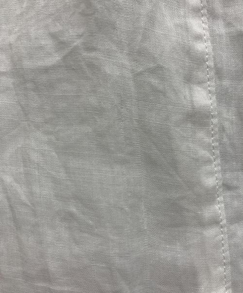 SLOBE IENA（スローブ イエナ）SLOBE IENA (スローブ イエナ) ラミーフリルピンタックブラウス ホワイト サイズ:Freeの古着・服飾アイテム