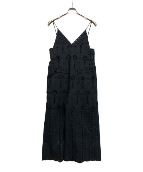 IENA（イエナ）IENA (イエナ) レースオールインワン ブラック サイズ:38の古着・服飾アイテム