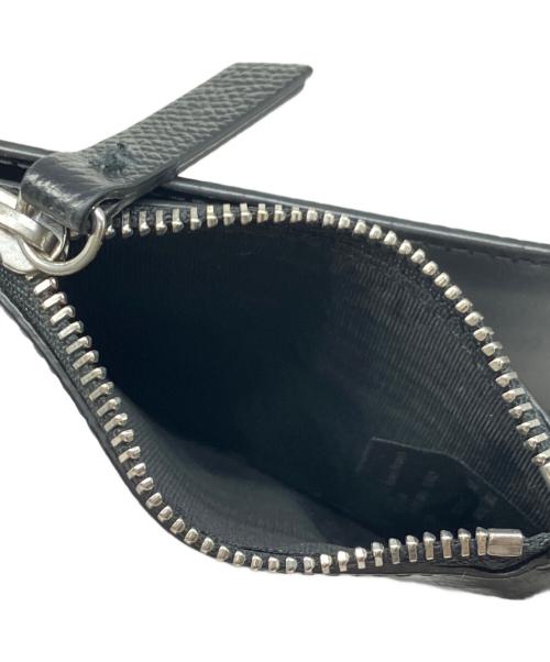 Maison Margiela（メゾンマルジェラ）Maison Margiela (メゾンマルジェラ) Maison Margiela 4ステッチ グレインレザーマネークリップ ブラックの古着・服飾アイテム