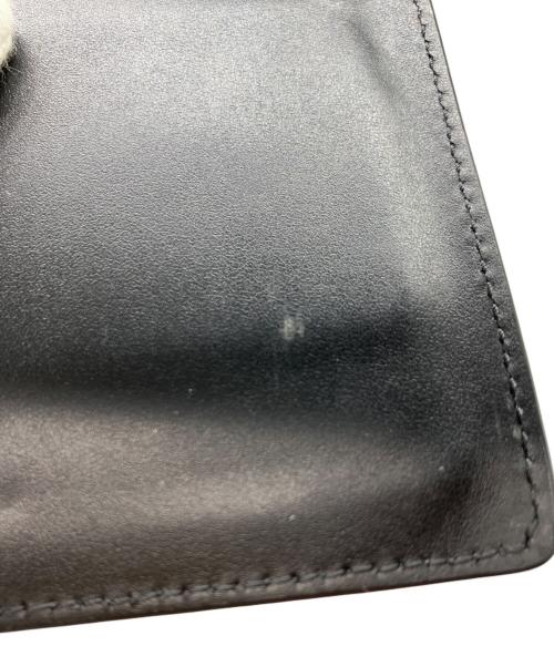 Maison Margiela（メゾンマルジェラ）Maison Margiela (メゾンマルジェラ) Maison Margiela 4ステッチ グレインレザーマネークリップ ブラックの古着・服飾アイテム