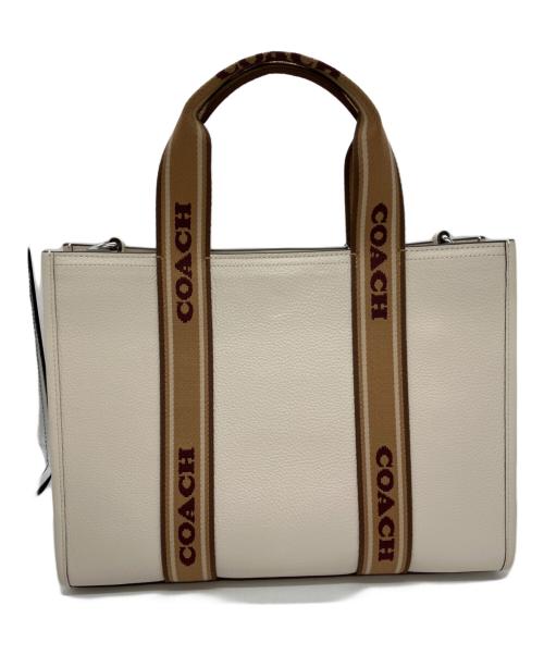 COACH（コーチ）COACH (コーチ) スミス トート ホワイト サイズ:下記参照の古着・服飾アイテム