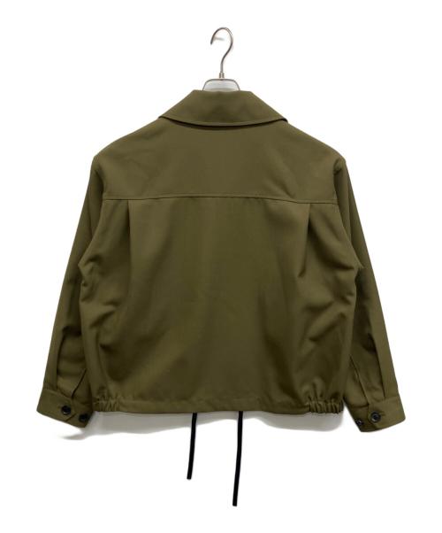 BLUE LABEL CRESTBRIDGE（ブルーレーベルクレストブリッジ）BLUE LABEL CRESTBRIDGE (ブルーレーベルクレストブリッジ) スイングトップ オリーブ サイズ:2の古着・服飾アイテム