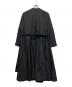 UNTITLED (アンタイトル) コットン混 フレアシャツドレス ブラック サイズ:2LT：8000円
