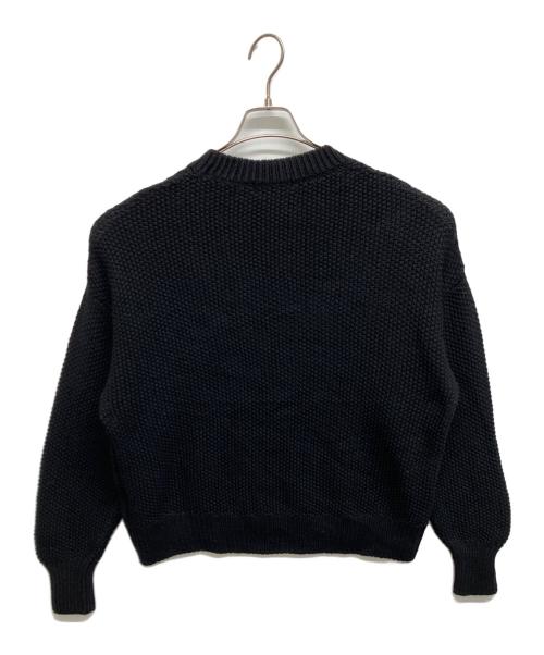 UNTITLED（アンタイトル）UNTITLED (アンタイトル) 「L」バルーンスリーブニット ブラック サイズ:4の古着・服飾アイテム