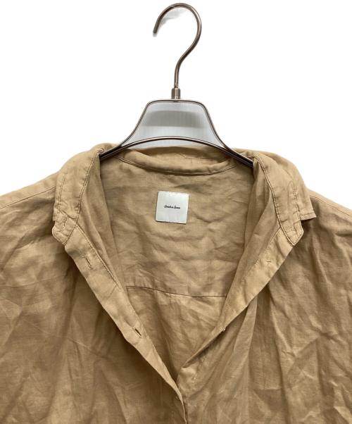 Spick and Span（スピック＆スパン）Spick and Span (スピック＆スパン) リネンシャツ ベージュ サイズ:Freeの古着・服飾アイテム