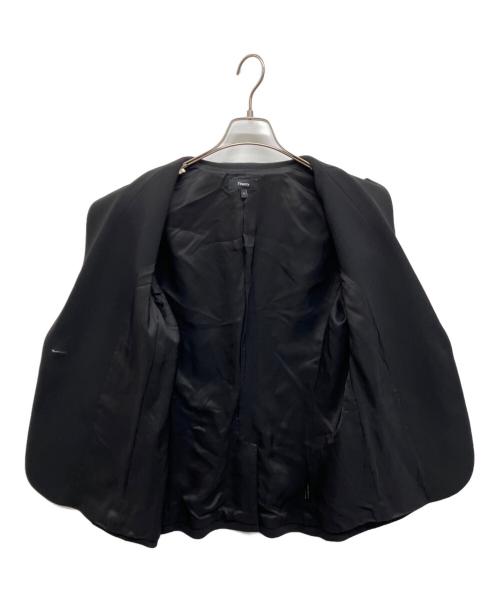 theory（セオリー）theory (セオリー) theory テーラードジャケット Admiral Crepe ブラック サイズ:6の古着・服飾アイテム