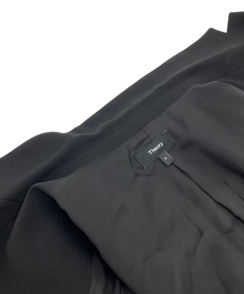 theory（セオリー）theory (セオリー) theory テーラードジャケット Admiral Crepe ブラック サイズ:6の古着・服飾アイテム