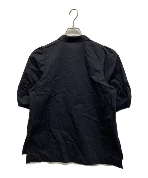 ANAYI（アナイ）ANAYI (アナイ) ストレッチブロードS/Sシャツ ブラック サイズ:38の古着・服飾アイテム