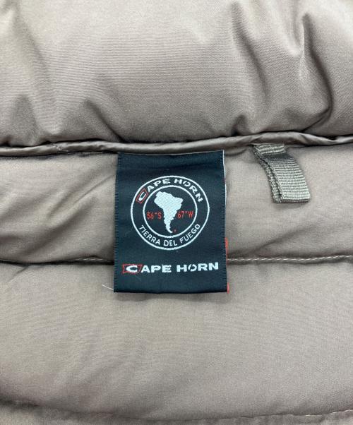 CAPE HORN（ケープホーン）CAPE HORN (ケープホーン) SANTACRUZダウンコート ブラウン サイズ:42の古着・服飾アイテム
