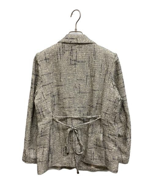 qualite（カリテ）qualite (カリテ) ツイードジャケット ホワイト サイズ:36の古着・服飾アイテム