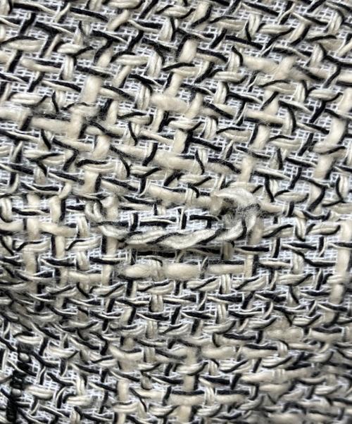qualite（カリテ）qualite (カリテ) ツイードジャケット ホワイト サイズ:36の古着・服飾アイテム