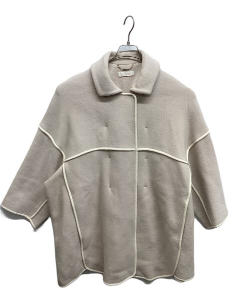 Chloe（クロエ）Chloe (クロエ) パイピングコート アイボリー サイズ:38の古着・服飾アイテム