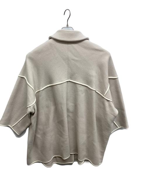 Chloe（クロエ）Chloe (クロエ) パイピングコート アイボリー サイズ:38の古着・服飾アイテム