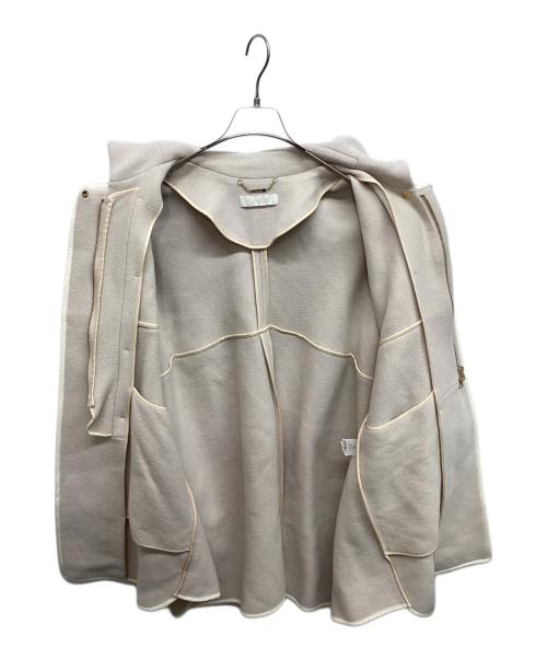 Chloe（クロエ）Chloe (クロエ) パイピングコート アイボリー サイズ:38の古着・服飾アイテム