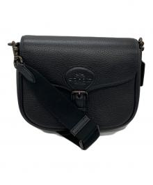 COACH（コーチ）の古着「アメリア サドル バッグ」｜ブラック