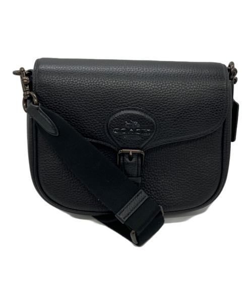 COACH（コーチ）COACH (コーチ) アメリア サドル バッグ ブラック サイズ:下記参照の古着・服飾アイテム
