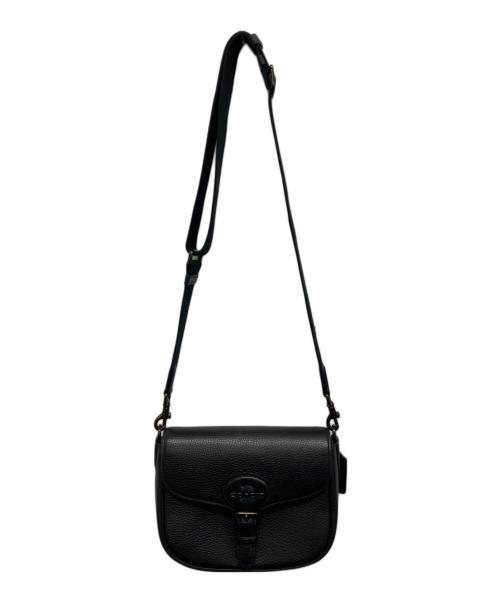 COACH（コーチ）COACH (コーチ) アメリア サドル バッグ ブラック サイズ:下記参照の古着・服飾アイテム