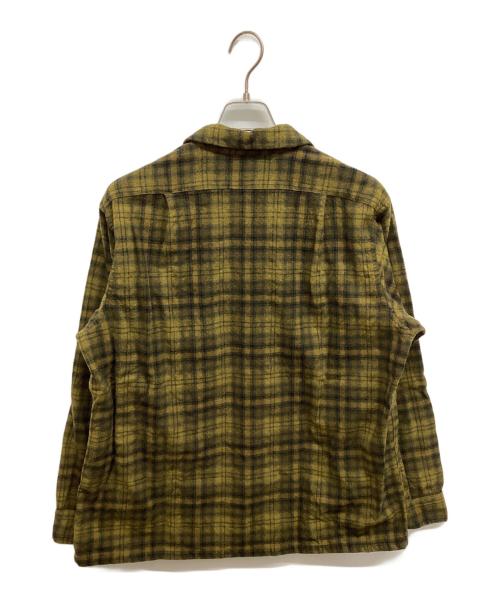 PENDLETON（ペンドルトン）PENDLETON (ペンドルトン) 60'sウールボードシャツ カーキ サイズ:XLの古着・服飾アイテム