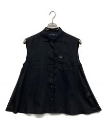 FRED PERRY×RAY BEAMS（フレッドペリー×レイ ビームス）の古着「別注Knitted Collar Shirt」｜ブラック
