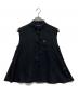FRED PERRY（フレッドペリー）の古着「別注Knitted Collar Shirt」｜ブラック