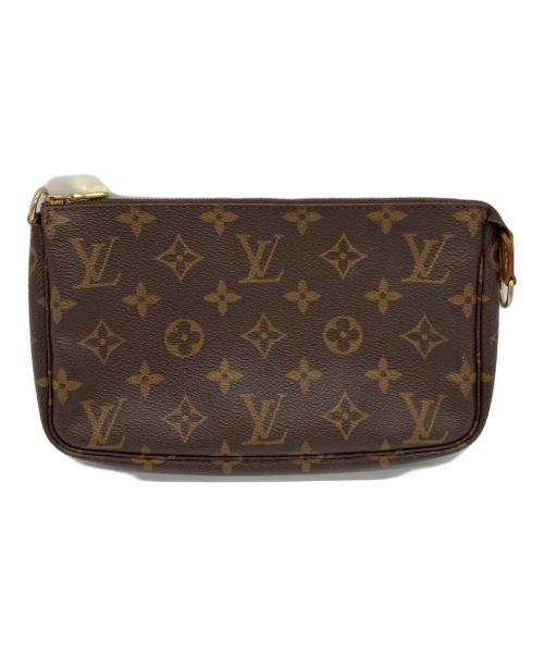 LOUIS VUITTON（ルイ ヴィトン）LOUIS VUITTON (ルイ ヴィトン) ポーチ ブラウンの古着・服飾アイテム
