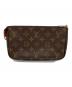 LOUIS VUITTON (ルイ ヴィトン) ポーチ ブラウン：40000円
