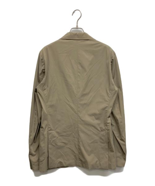 LARDINI（ラルディーニ）LARDINI (ラルディーニ) ナイロンストレッチ3Bテーラードジャケット ブラウン サイズ:46の古着・服飾アイテム