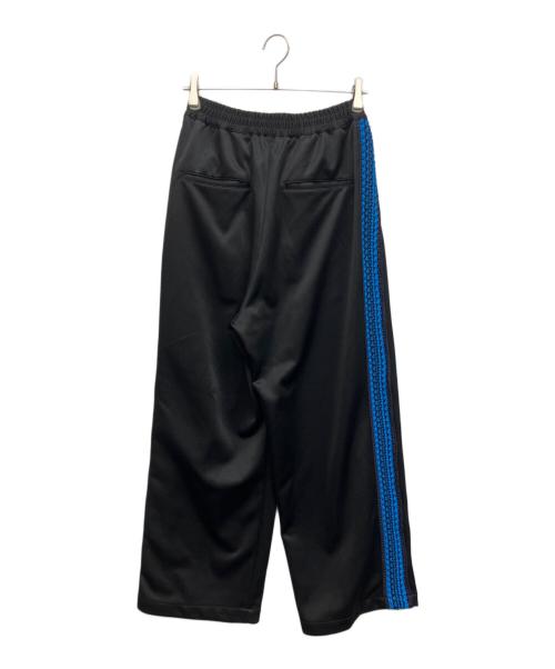MAISON SPECIAL（メゾンスペシャル）MAISON SPECIAL (メゾンスペシャル) Crochet Side Line Prime-Wide Easy Pants ブラックの古着・服飾アイテム