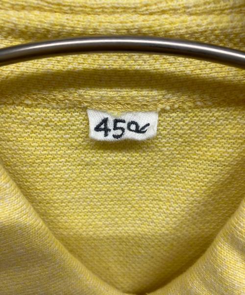 45R（フォーティファイブ・アール）45R (フォーティファイブ・アール) ポロシャツ イエロー サイズ:4の古着・服飾アイテム