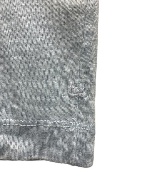 45R（フォーティファイブ・アール）45R (フォーティファイブ・アール) リネンTシャツ スカイブルー サイズ:2の古着・服飾アイテム