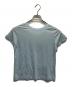 45R (フォーティファイブ・アール) リネンTシャツ スカイブルー サイズ:2：5000円